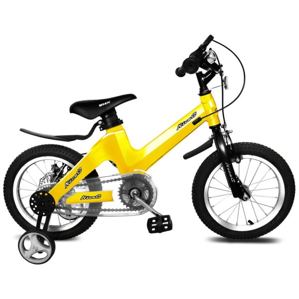 ectqdfwlyd780b_0 jpg - Bicicleta Infantil BMX com Freio a Disco Duplo, para Meninos e Meninas, Amarela, NICE C, Amarelo