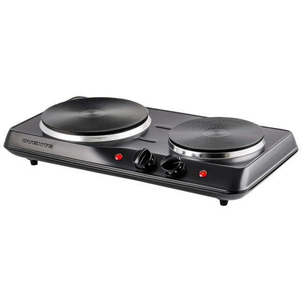 ectqdpyr4yh70b_0 jpg - Cooktop Elétrico Duplo com 2 Queimadores e Controle de Temperatura, 110V 1700W, Ovente, Preto