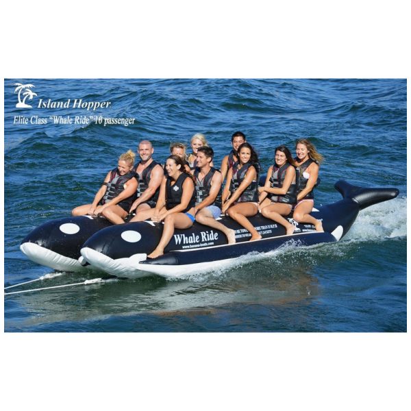 ectqeknf0zc10b_0 jpg - Boia Rebocável Aquática para Pessoas, ISLAND HOPPER PVC 10 WR , Preto