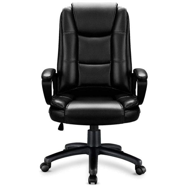 ectqfjgr87p80b_0 jpg - OFIKA Cadeira de Escritório Ergonômica Giratória com Apoio de Braços e Suporte Lombar Ajustável, Preta