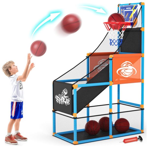 ectqfkt4t98d0b_0 jpg - Jogo de Basquete Arcade Infantil com 4 Bolas, Altura Ajustável e Bomba de Ar para Ambientes Internos, Handwell, Azul