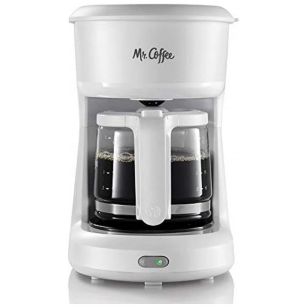 ectqfnwn5dq80b_0 jpg - Mini Cafeteira Elétrica até 5 Xícaras com Pausa Automática, 110V Mr. Coffee 2134286, Branca