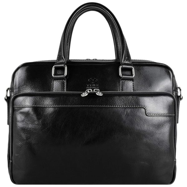 ectqfp6b82w80b_0 jpg - Bolsa, Maleta de Couro Masculina para Laptop, TIME RESISTANCE, Preto