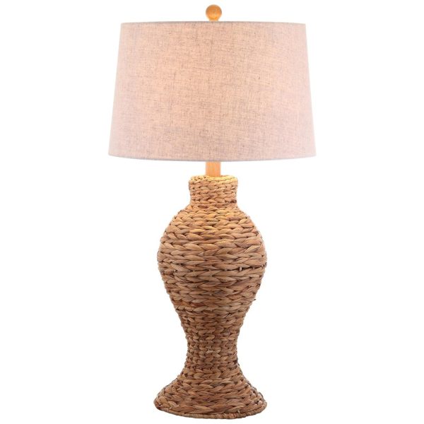 ectqfs431fb70b_0-1 jpg - Abajur Luminária de Mesa com 78 cm de Altura Trançada a Mão, para Quarto, Sala de Estar, Estante e Escritório, 110V 100W, JONATHAN Y, Marrom