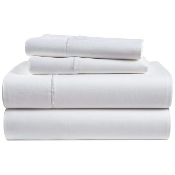 ectqg4lkg2b90b_0 jpg - Conjunto de Lençóis em Algodão Egípcio de 1000 Fios, Tamanho Queen, Qualidade de Hotel de Luxo, Lane Linen, Branco