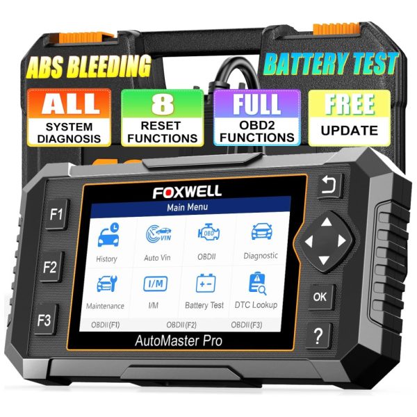 ectqg7c83x280b_0 jpg - Scanner Automotivo com Sistema de Diagnóstico Obd2 NT624, 12V, FOXWELL, Preto