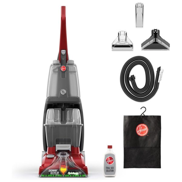 ectqg7m2jz900b_0 jpg - Limpador de Carpete Multifuncional com Acessórios, 110V, Hoover FH50150, Vermelho