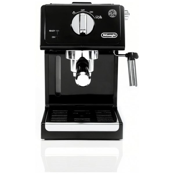 ectqgfb9ytc70b_0 jpg - Cafeteira Elétrica Expresso 15 Bar, Aço Inoxidável, 1100W, 110v, DELONGHI ECP3120, Preto