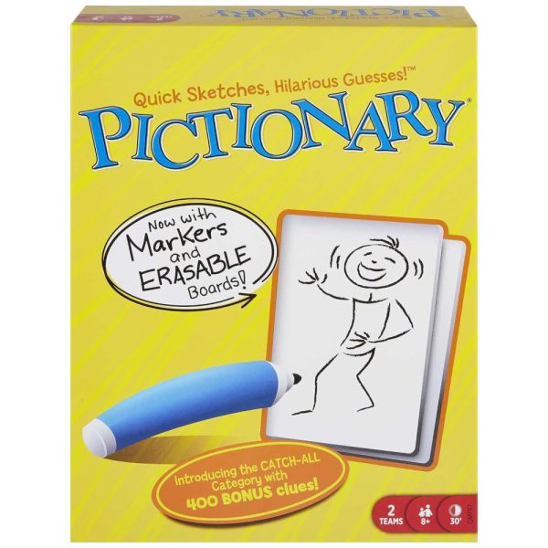 ectqghftlts70b_0-1 jpg - Jogo de Desenhos Pictionary para Adultos, Desenhe e Adivinhe o Caminho até a Linha de Chegada, para 4 Jogadores, Mattel GMT97