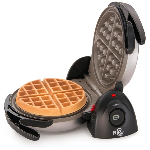 ectqgiwbyt000b_0 jpg - Máquina de Waffle, 4 Fatias, 110v, PRESTO 03510, Dorado