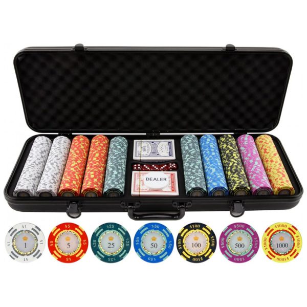 ectqgjb4p7d00b_0 jpg - Maleta de Poker com 500 Fichas de Argila Numeradas para Adultos, Versa Games, Preta