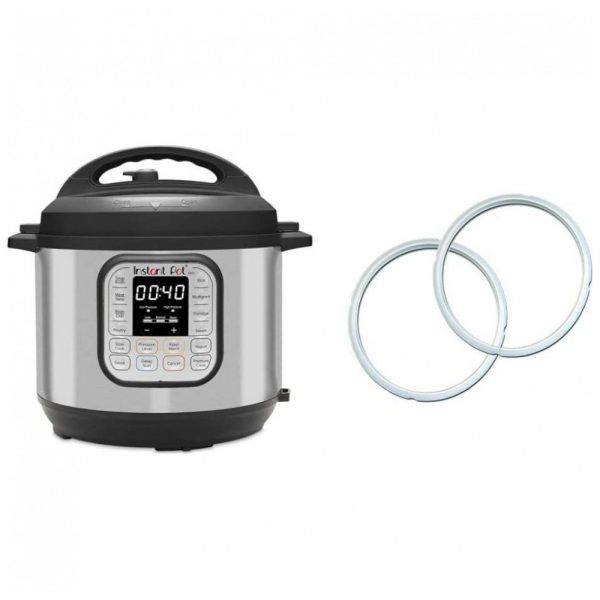 ectqgln1hfy80b_0 jpg - Panela de Pressão Elétrica 7 em 1, 8L com 14 Predefinições e Painel de LED, 110V 1200W, Instant Pot, Prata