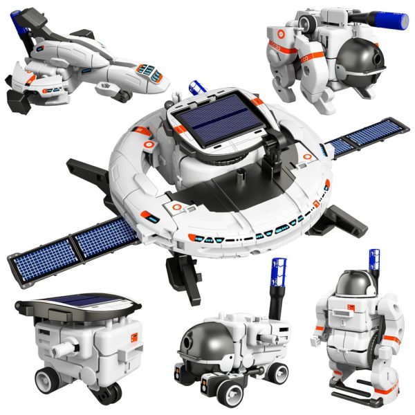 ectqgny58d8b0b_0 jpg - Kit de Construção STEM 6 em 1 Alimentado por Energia Solar para Crianças de 8 a 13 Anos, Lucky Doug, Branco