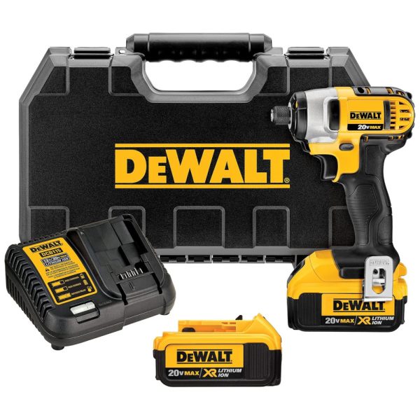 ectqgryyaea00b_0 jpg - Kit Chave de Impacto com 2 Baterias, Carregador e Maleta de Transporte, DEWALT DCF885M2, Amarelo