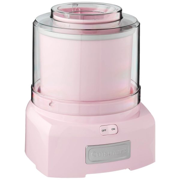 ectqgs45tuc10b_0 jpg - Máquina de Sorvete Sorveteira 21PK, 1,2 Litros, 110v, CUISINART ICE 21PKP1, Rosa