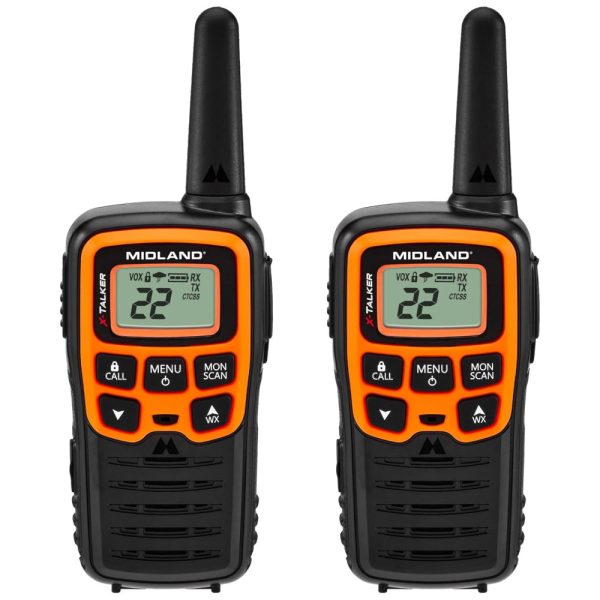 ectqgt2mhls00b_0-1 jpg - Rádio Comunicador Walkie Talkie Midland T51VP3 X TALKER de Longo Alcance para Crianças, Rádio Bidirecional FRS, 38 Códigos