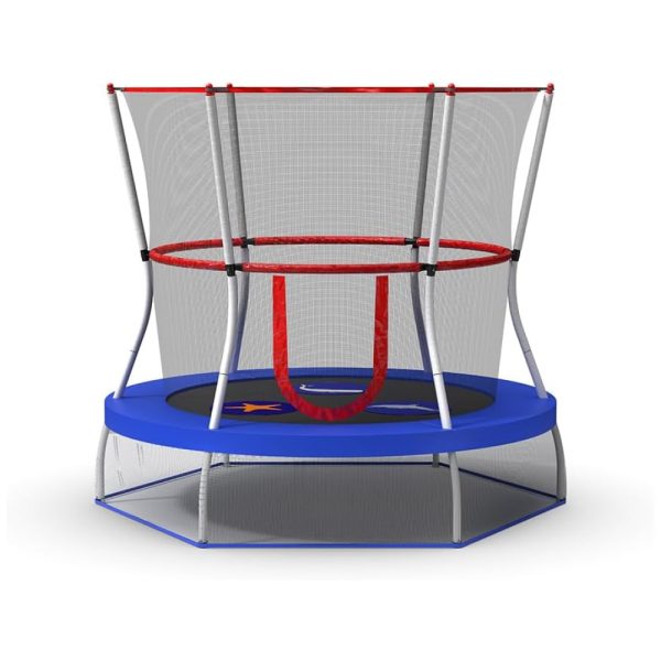 ectqgzp8g4600b_0 jpg - Skywalker Trampolines Mini trampolim com rede de proteção 60 polegadas azul