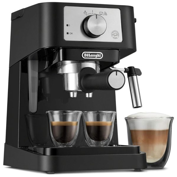 ectqh9gb69c80b_0 jpg - Cafeteira Elétrica Stilosa Expresso Reservatório 2L 15 Bar de Pressão, 110v, DELONGHI EC260BK, Preto