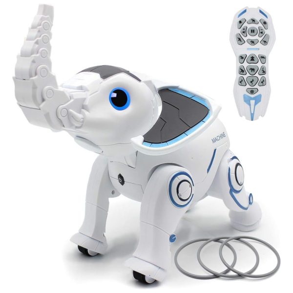 ectqhdvvp1680b_0 jpg - Mostop Elefante Robô de codificação Educativo, p, Crianças de 6 Anos ou Mais, Branco