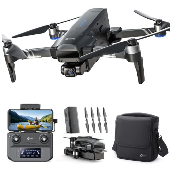 ectqjc4pdm6c0b_0-2 jpg - Drone e Acessórios para Adultos com Câmera 4K EIS, Transmissão de Vídeo 4K 30 FPS até 3 km, ID Remoto Integrado e Motores Sem Escova, Holy Stone HS600, Preto