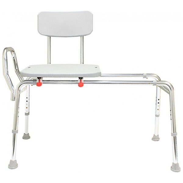 ectqjgblgk770b_0 jpg - Cadeira de Banho Móvel para Idoso com Apoios de Braço, suporta até 180 kg, EAGLE HEALTH SUPPLIES 77211, Branco