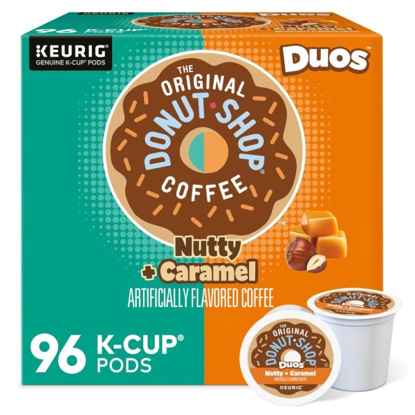 ectqjh52cdx70b_0 jpg - Keuring Kcup TODS Nutty Café com Nozes TorraLeve 96u, THE DONUT SHOP, Marrom