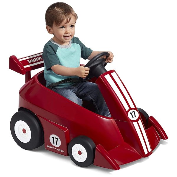 ectqjmfftsb70b_0 jpg - Carro Elétrico Infantil 1 Assento com Controle Remoto, Bateria 6V, 1 a 4 Anos, Radio Flyer, Vermelho