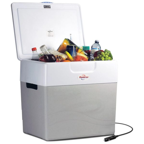 ectqk8n17q000b_0 jpg - Mini Geladeira, Cooler Automotiva Elétrico Portátil 52L, 110v, KOOLATRON P85, Cinza