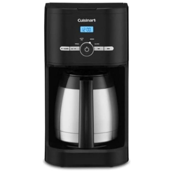 ectqkm374l690b_0 jpg - Cafeteira Elétrica Programável Reservatório 1.8L com Tela LCD, 110v, CUISINART DCC 1170BK, Preto