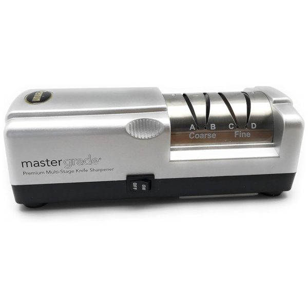 ectqktx7ak100b_0-1 jpg - Afiador Elétrico Profissional para Facas com 4 Estágios, 110v, MASTER GRADE MG 600, Prateado