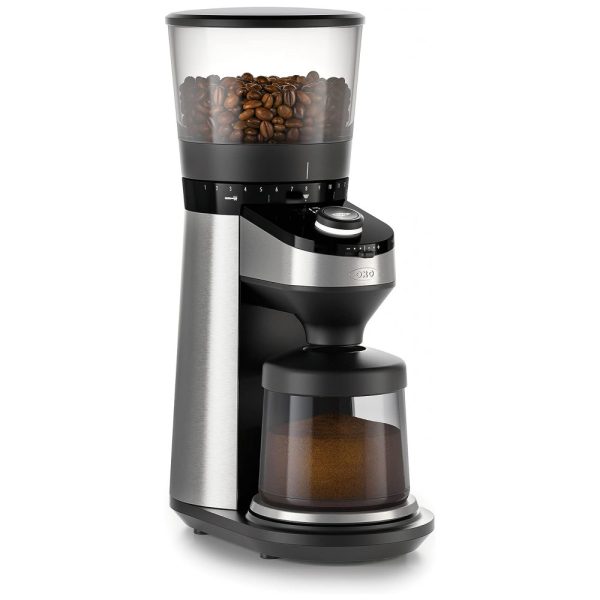 ectqkunkyey00b_0 jpg - Moedor de Café Elétrico Ajustável com 38 Configurações de Moagem, 110V, OXO, Preto