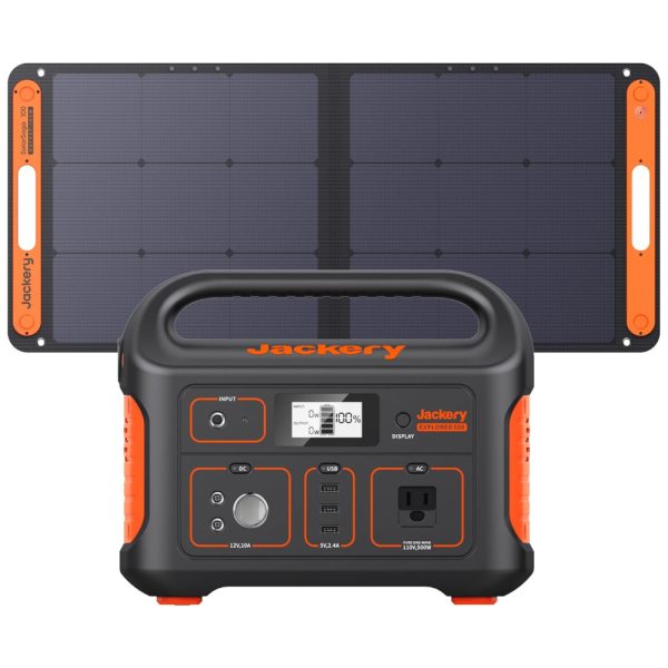 ectqkwkq24p80b_0 jpg - Jackery Explorer 500 Gerador Solar, 518Wh Viagem, Camping, Emergência