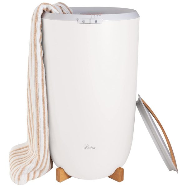ectql116k9v70b_0 jpg - Aquecedor de Toalha Elétrico 20L com 4 Configurações de Temporizador, 110V, Zadro, Branco e Marrom Claro