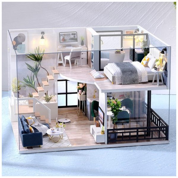 ectqln2f9s990b_0 jpg - Casa em Miniatura Realista Feita a Mão para Adultos e Adolescentes, Lannso L32