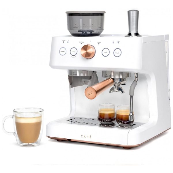 ectqls8z1qt90b_0-1 jpg - Máquina de Café Expresso Semi Automática CAFÉ 15 Bar com Espumador de Leite e Wi Fi, 110V Branca