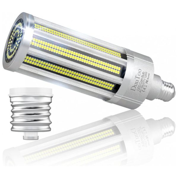 ectqlwss8q780b_0 jpg - Lâmpada LED, 14400 Lumens, 5000K Branca com Base E26 E39, 1 Unidade, DUUTOO WZ 120W, Branco