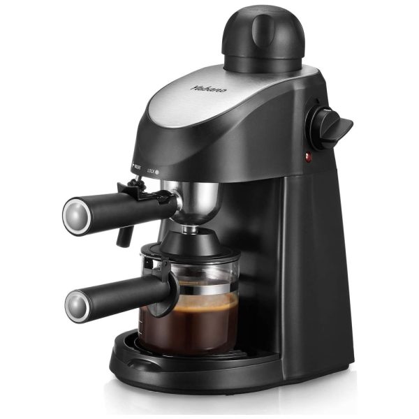 ectqmgchhg1c0b_0 jpg - Máquina de Café Expresso com Bocal de Leite, 110V, Yabano CM6816, Preta