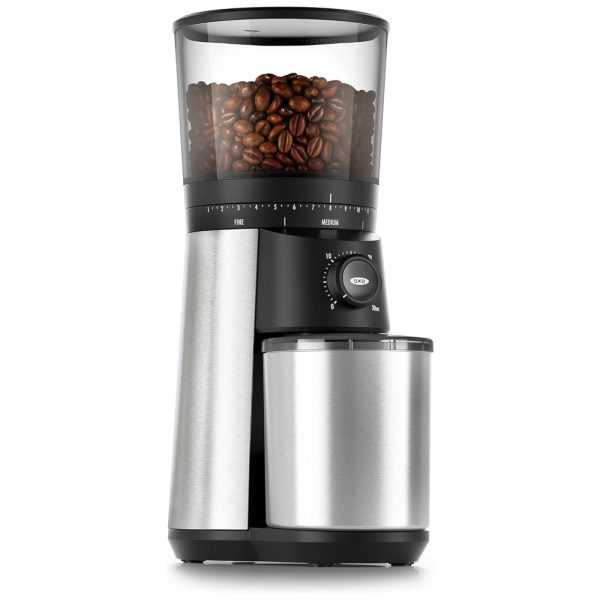 ectqmmlgksc70b_0-2 jpg - Moedor de Grãos de Café BREW, Até 110gr, Aço Inox, 110v, OXO 8717000, Prateado