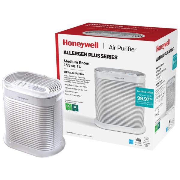 ectqmp2oywb00b_0 jpg - Purificador de Ar, True HEPA, Até 14m, 110v, HONEYWELL HOME HPA104, Branco