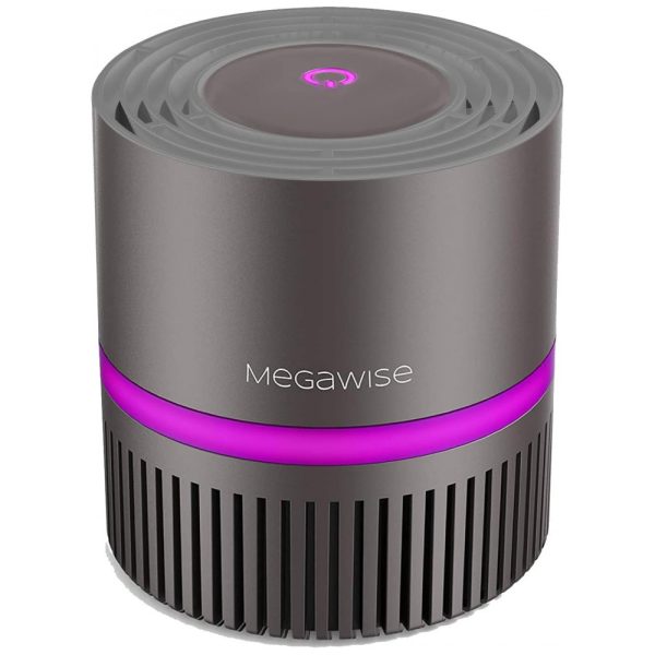 ectqmvxzldf80b_0 jpg - Purificador de Ar com Filtro HEPA H13 e Camada de Carvão Ativado, MEGAWISE, Cinza e Rosa