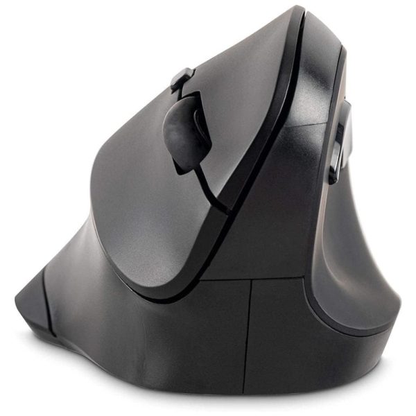 ectqmz4nct880b_0 jpg - Mouse Ergonômico Vertical sem Fio Reduz a Tensão do Pulso Multifunções, 800, 2400 DPI, KENSINGTON K75575WW, Preto