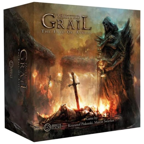 ectqnkypg4b90b_0 jpg - Jogo de Estratégia Tainted Grail The Fall of Avalon, 1 a 4 Jogadores, Para Maiores de 12 Anos, AWAKEN REALMS AWATGENGCB, Preto