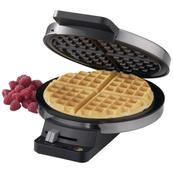 ectqnzkj60000b_0 jpg - Máquina de Waffle Round Classic Waffle Maker, 1, CUISINART WMR CA, Prateado