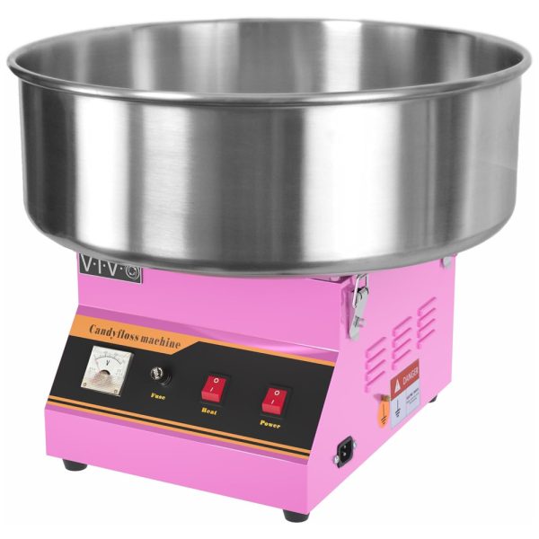 ectqo80n2gm00b_0 jpg - VIVO Pink Electric Cotton Candy Machine, Candy Floss Maker CANDY V001