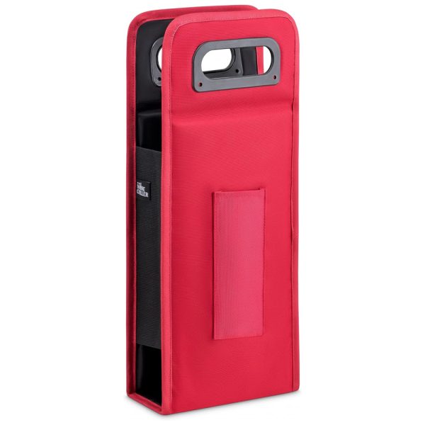 ectqp5bb2x2b0b_0 jpg - Bolsa Térmica Para Transporte de Vinhos The Wine Chiller até 1 Garrafa, Vermelho