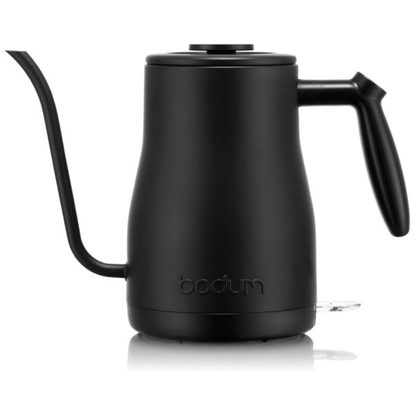 ectqpfzpjbf80b_0 jpg - Chaleira Elétrica de 1L, Aço Inoxidável, 1500W, 110v, BODUM 11940 01US, Preto