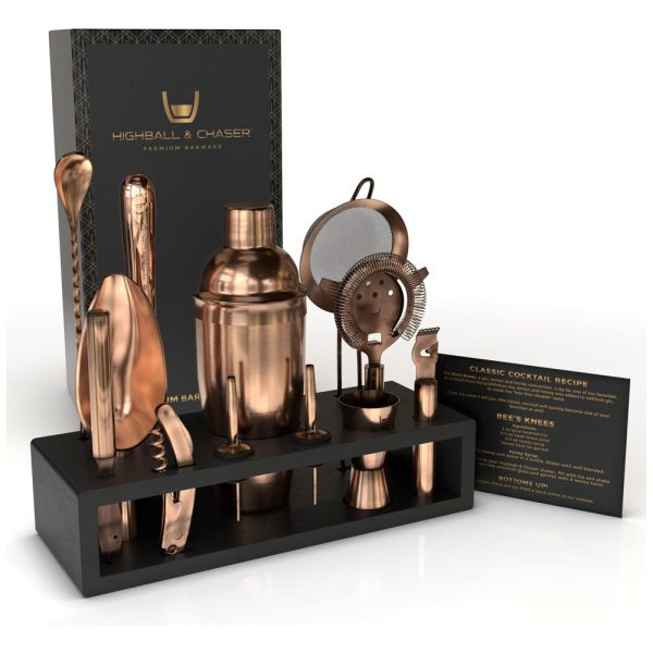 ectqph6xxbv80b_0 jpg - Kit Bn Profissional 13 Peças em Aço Inoxidável com Suporte de Bambu e Livro de Receitas, Cobre, HIGHBALL CHASER, Dourado