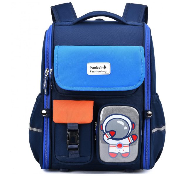 ectqpk1m4yz90b_0 jpg - Mochila Escolar Infantil 18 Litros ALI VICTORY, Cor Azul