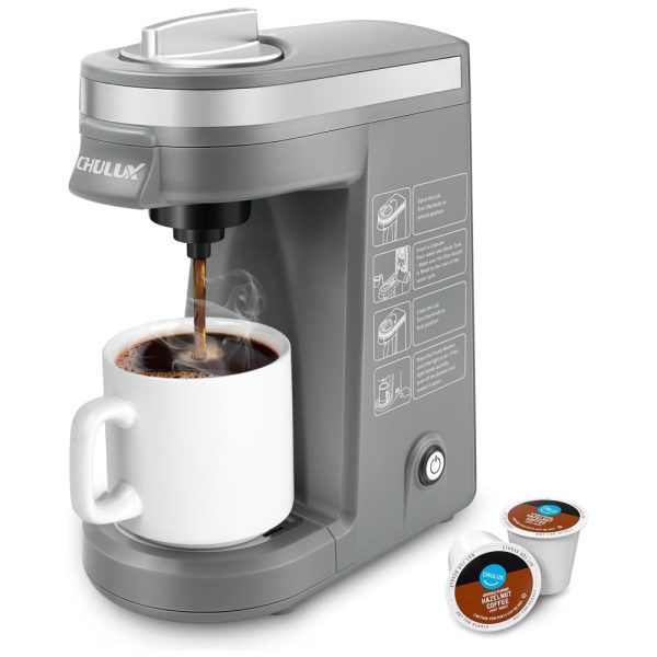 ectqpshy4s580b_0-1 jpg - Cafeteira Elétrica Expresso para Cápsula 350 mL 800W, 110v, CHULUX CL CM20001, Cinza