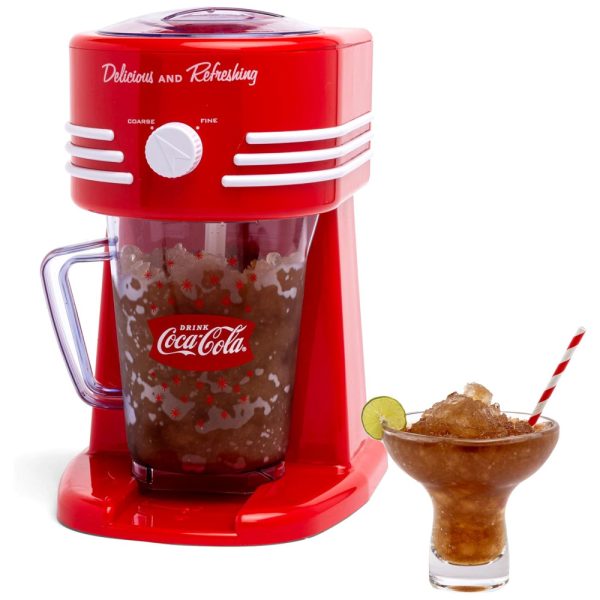 ectqpx15m72b0b_0-1 jpg - Máquina de Raspadinha e Margarita Nostalgia Coca Cola para Casa, 1,2 Litros com Bico de Aço Inoxidável, Fácil de Limpar e Dupla Isolação.